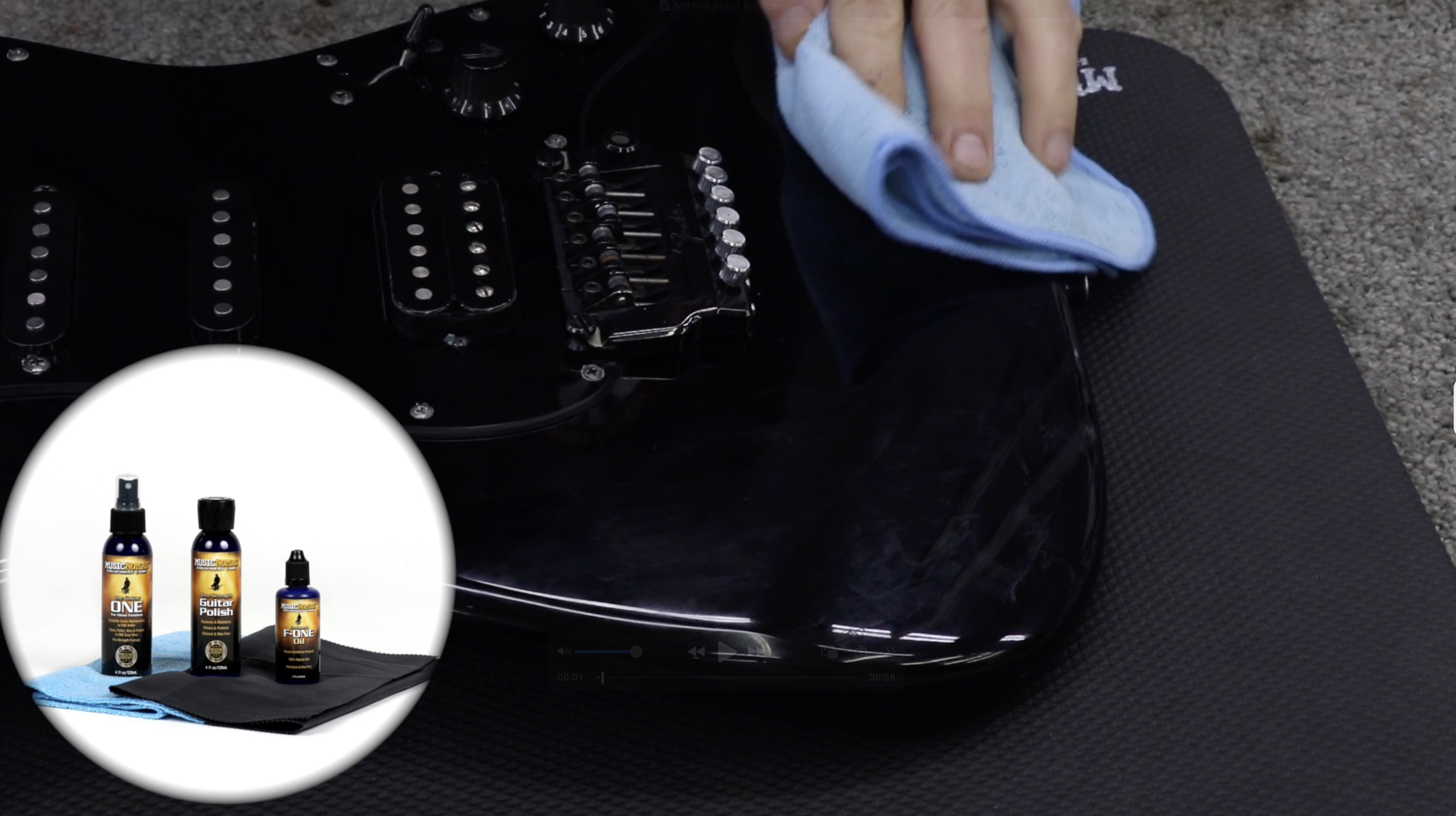 Amazon.com: MusicNomad Guitar Complete Cleaning & Care Kit